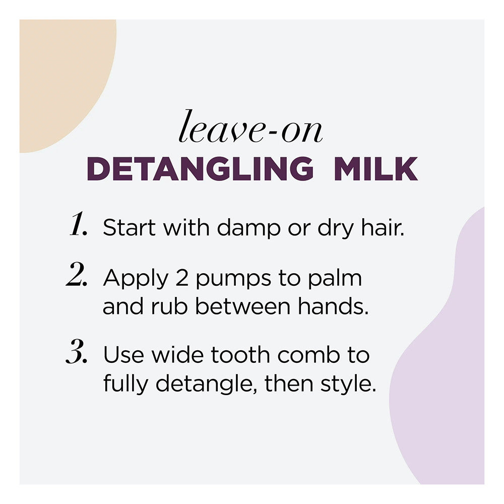 Pantene Gold Series Leave On Detangling Hair Milk, 7.6 Oz