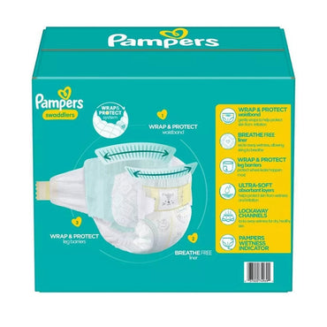 Pampers Swaddlers Active Baby Diapers, 4 Sizes, 66 Ct