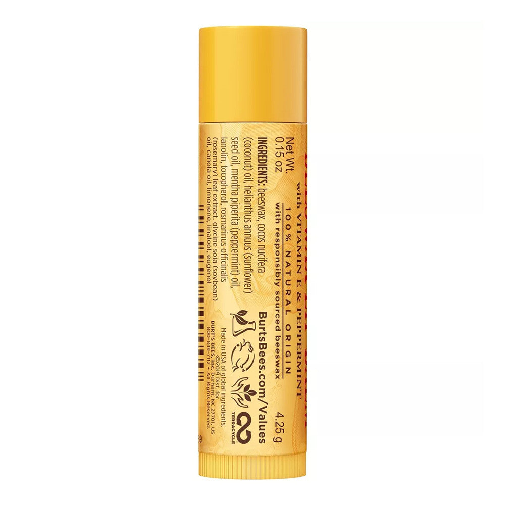 Burts Bees 100% Natural Origin Moisturizing Lip Balm, Original Beeswax, 0.15 Oz