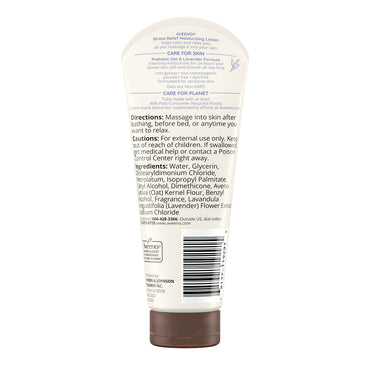 Aveeno Stress Relief Moisturizing Lotion, Lavender Scent, 2.5 Oz
