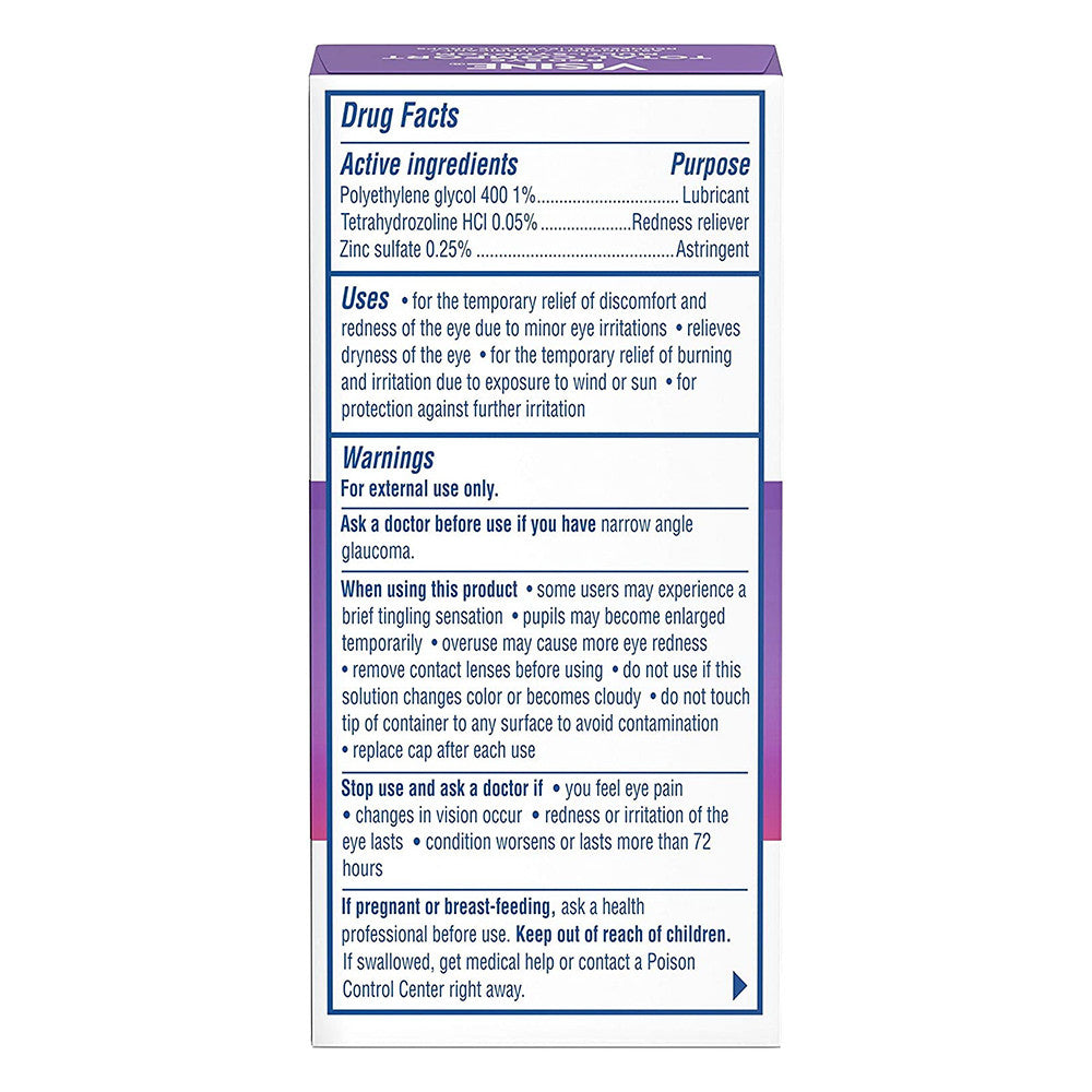 Visine Totality Multi-Symptom Relief Red Eye Drops, 0.5 Oz