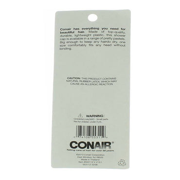 Conair Styling Essentials Regular Shower Cap, 1ct