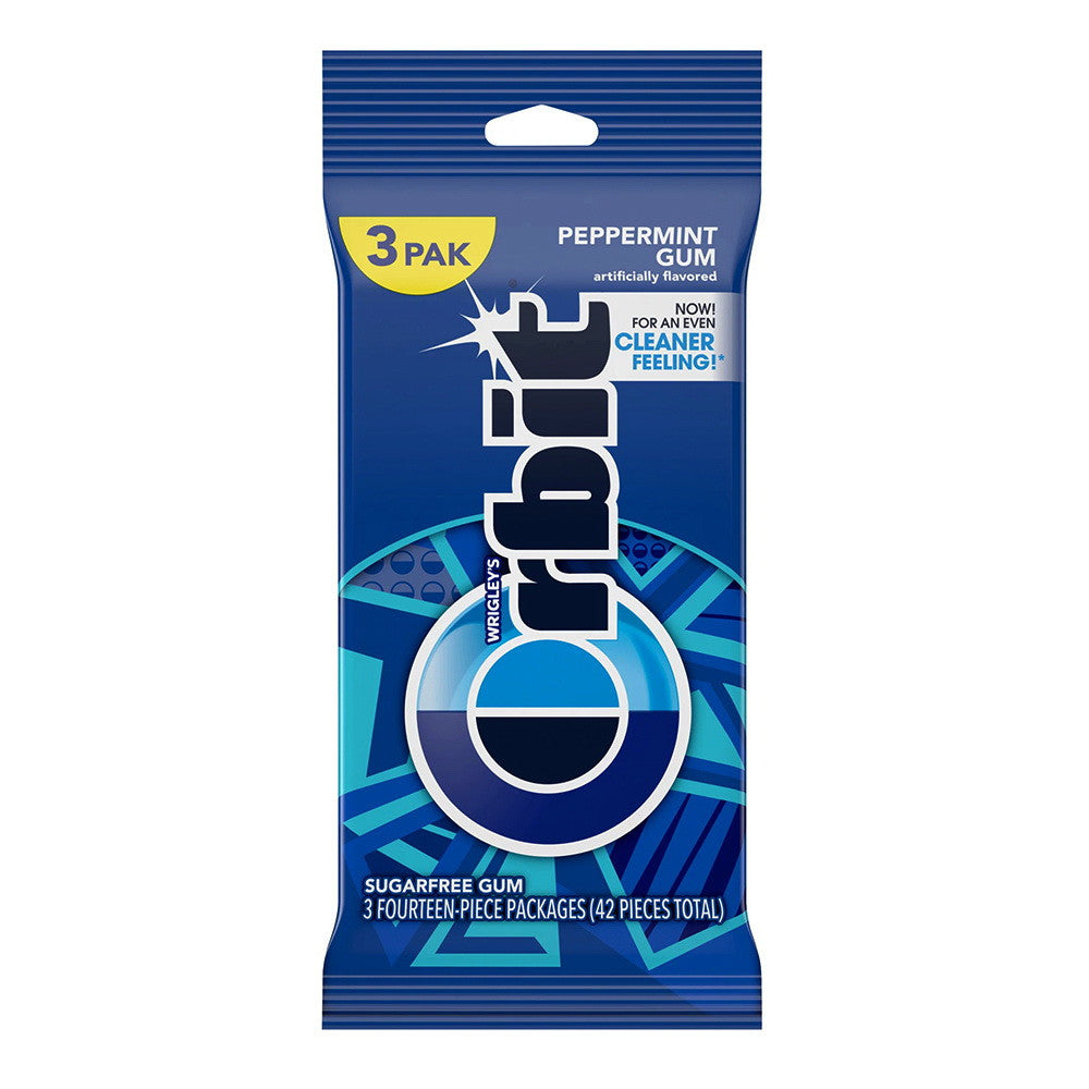 Orbit Peppermint Sugarfree Peppermint Chewing Gum - 14.0 ea