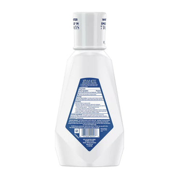 Crest 3D White Diamond Fluoride Mouthwash, Alcohol Free, Wintermint, 32 Oz