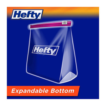 Hefty 1 Gallon Slider Storage Bags, 30 Ea