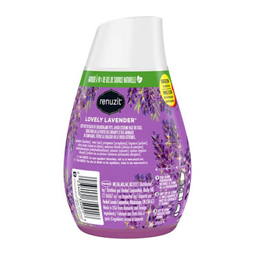 Renuzit Adjustables Air Freshener, Fresh Lavender, Solid, 7 Oz