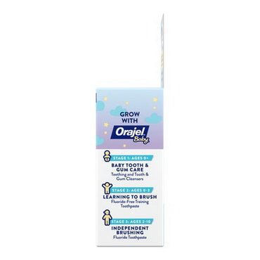 Orajel Non Medicated Daytime and Nighttime Cooling Gels for Teething, 0.18 Oz, 2 Tubes