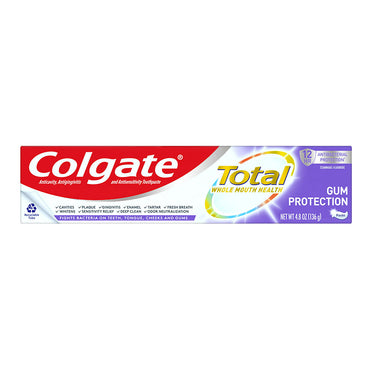 Colgate Total Gum Protection Toothpaste, Mint, 4.8 Oz
