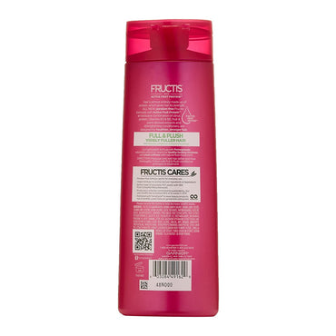 Garnier Fructis Full and Plush Hair Shampoo With Active Fruit Protien, 12.5 oz