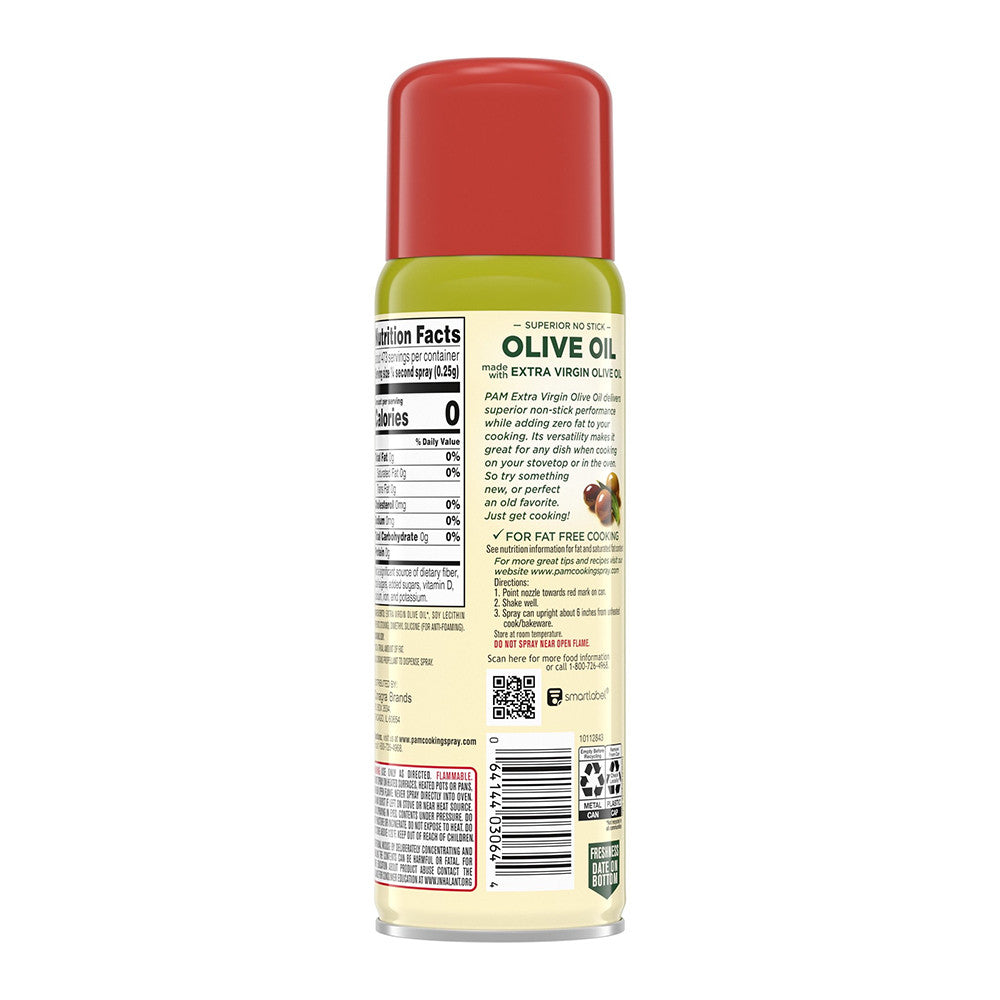 Pam Cooking Spray Olive Oil, 5 Oz