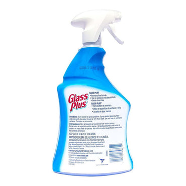 Glass Plus Glass Cleaner Bottle, 32 oz