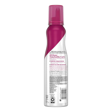 Suave Professionals Curl Enhancing Spray Hair Styling Mousse, 7 Oz