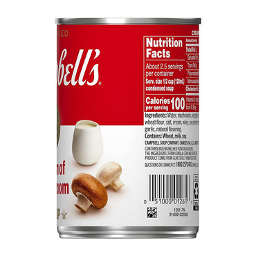 Campbell's Condensed Cream of Mushroom Soup, 10.5 Oz