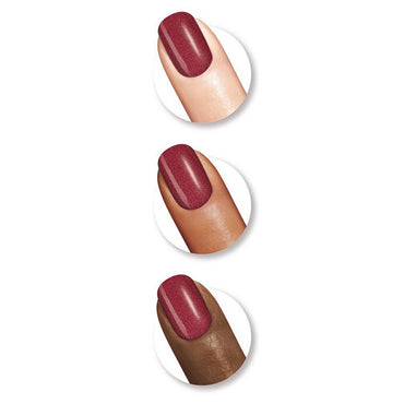 Sally Hansen Complete Salon Manicure Nail Polish, Wine Not, 0.5 Oz