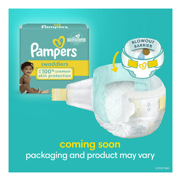 Pampers Swaddlers Active Baby Diapers, Select Size and Count, 84 Ct