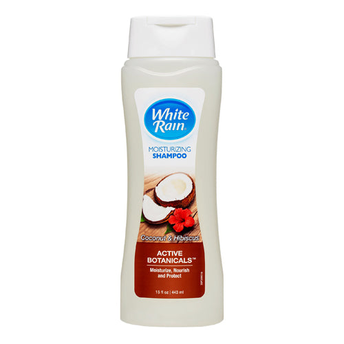 White Rain Moisturizing Hair Shampoo, Coconut and Hibiscus, 15 Oz