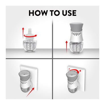 Air Wick Scented Oil Refill Apple Cinnamon Medley, Triple Refills, 0.67 Oz, 3 Ea