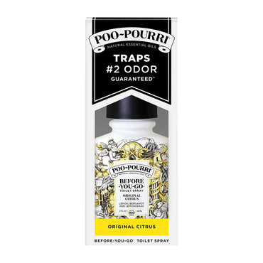 Poo-Pourri Before-You-Go Original Citrus Toilet Spray, 2 Oz