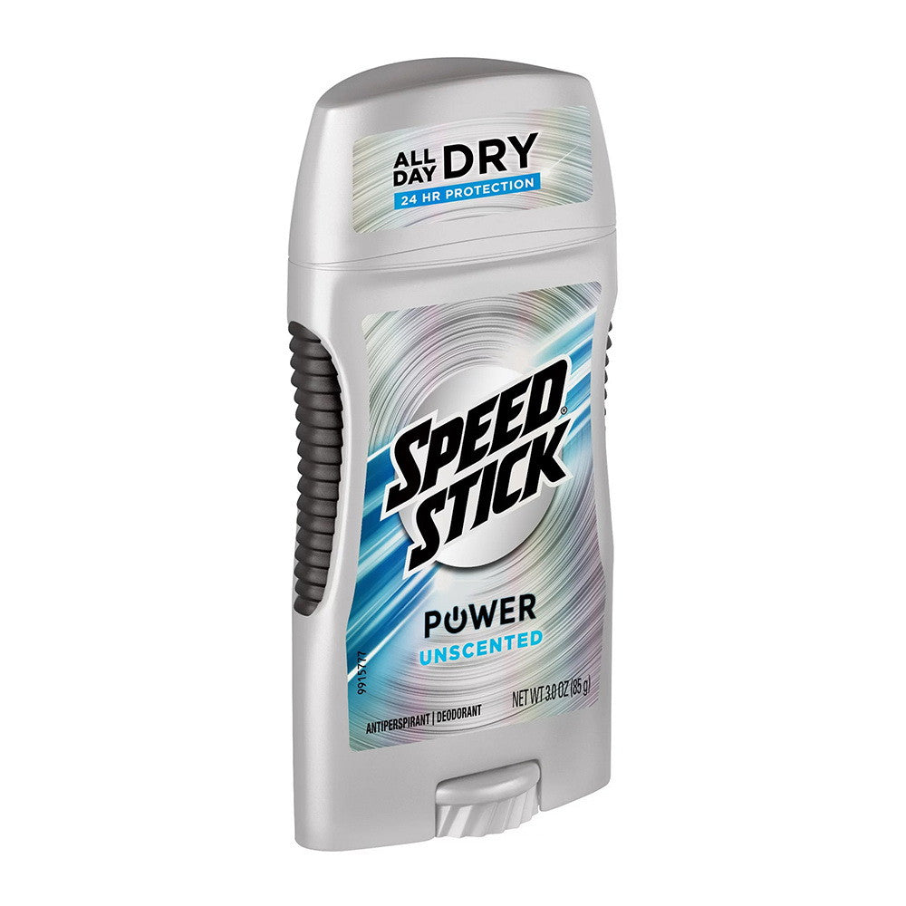 Speedstick Power Unscented Antiperspirant Deodorant, 3 Oz