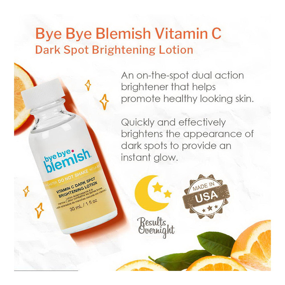 Bye Bye Blemish Vitamin C Dark Spot Brightening Lotion, 1 Oz