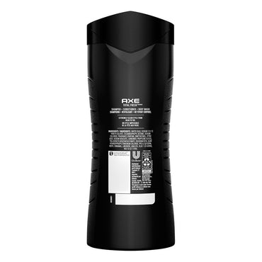 Axe Clean All Over Total Fresh 3-in-1 Body Wash Shampoo & Conditioner, 16 Oz