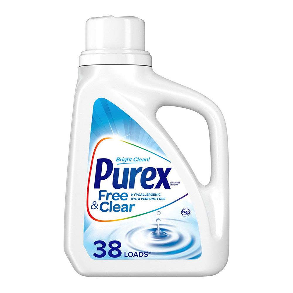 Purex Liquid Laundry Detergent Free & Clear - 50 Oz