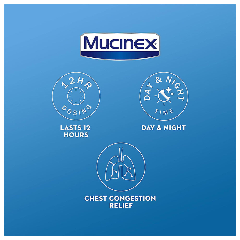 Mucinex 600 Mg Extended Release Bi-Layer Tablets - 100 Ea