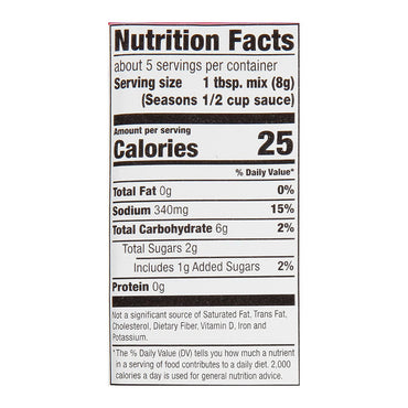 McCormick Italian-Style Mushroom-Flavored Spaghetti Sauce Mix, 1.5 Oz