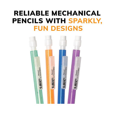 Bic Xtra-Sparkle Mechanical Pencil, Medium Point (0.7 mm), 24+3 Count, 1 Ea