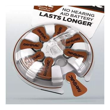 Rayovac Size 312 Hearing Aid Batteries, 16 Ct