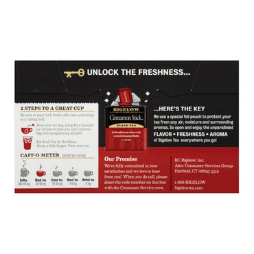 Bigelow Cinnamon Stick Black Tea Bags, 20 Ct