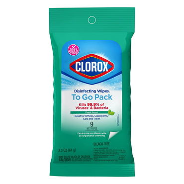 Clorox Disinfecting Wipes Bleach Free Cleaning Wipes, Fresh, 9 Ea