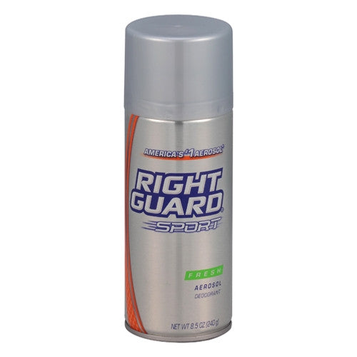 Right Guard Sport Deodorant Aerosol Spray, Fresh, 8.5 oz