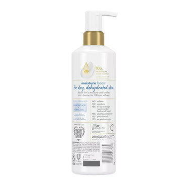 Dove Body Love Hyaluronic Serum And Moringa Oil Moisture Boost Body Cleanser, 17.5 Oz