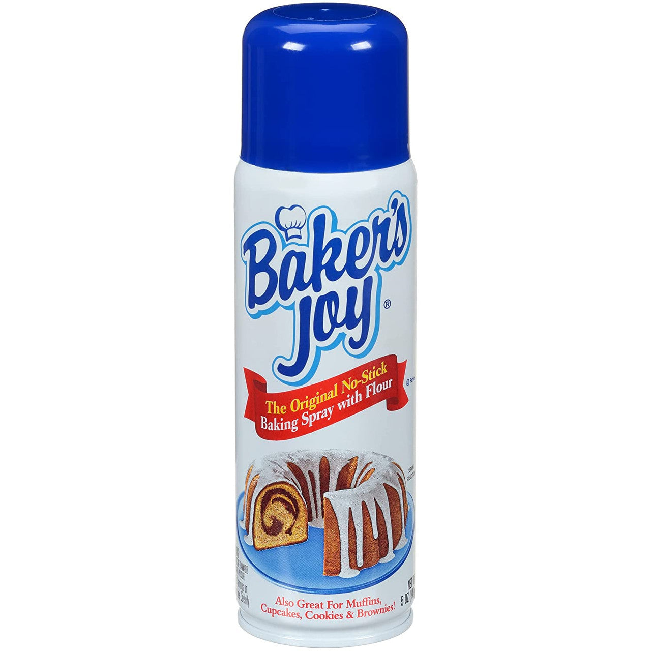 Bakers Joy The Original, No Stick Baking Spray with Flour, 5 Oz