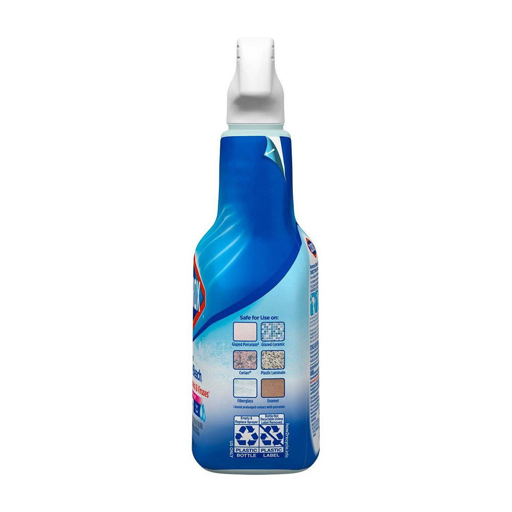 Clorox Clean-Up All Purpose Cleaner Bleach Spray Bottle Rain Clean Scent, 32 Oz