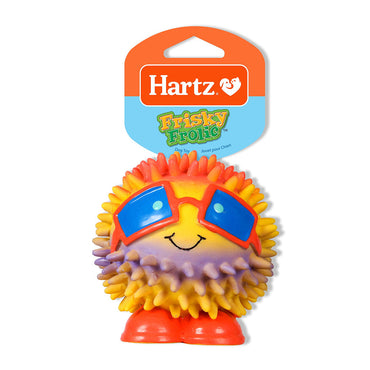 Hartz Frisky Frolic Squeakable Dog Toy, Assorted Colors, 1 Ea