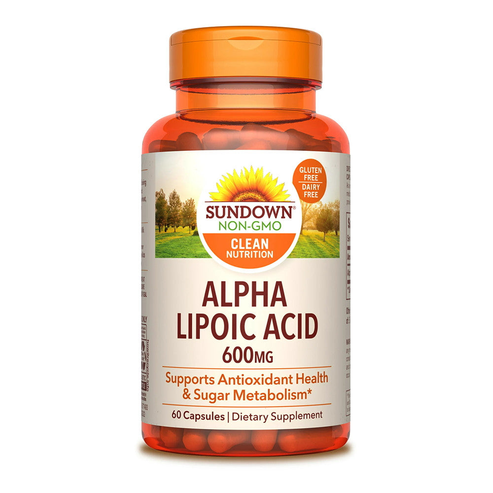 Sundown Naturals Super Alpha Lipoic Acid 600 Mg Capsules - 60 Ea