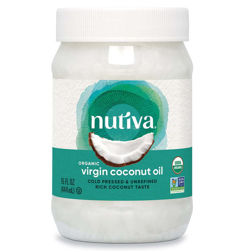 Nutiva Coconut Oil, Organic Extra Virgin, 15 Oz