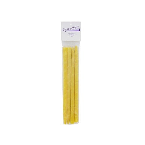 Cylinder Works Herbal Beeswax Candles for Ear Candling Use 4Ea