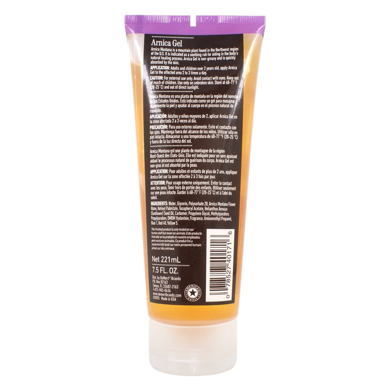 Roberts Research Laboratories Arnica Gel For Skin, 7.5 oz