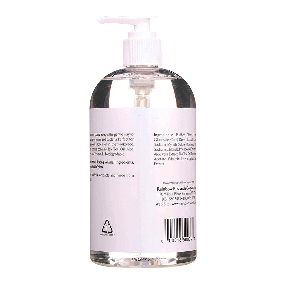 Rainbow Research Gentle Nondrying Unscented Liquid Soap - 16 Oz