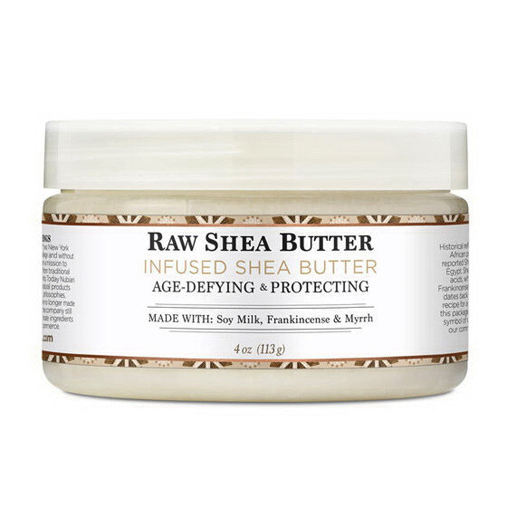 Nubian Heritage Raw Shea Butter Infused With Frankincense And Myrrh, 4 Oz