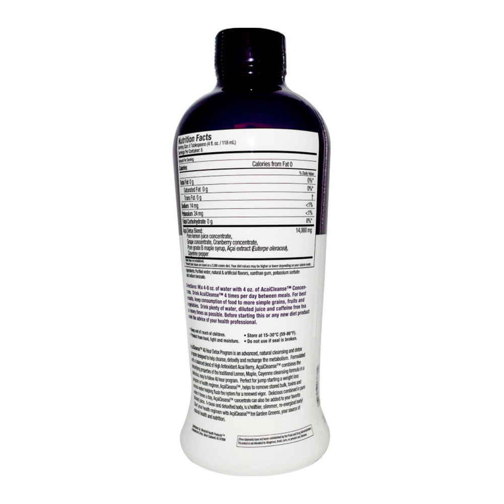 Acaicleanse 48 Hours Acai Berry Detox Liquid With Lemon - 32 Oz