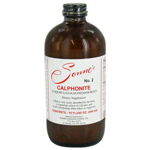 Sonnes Calphonite Liquid Calcium Supplement No 2 - 15 Oz
