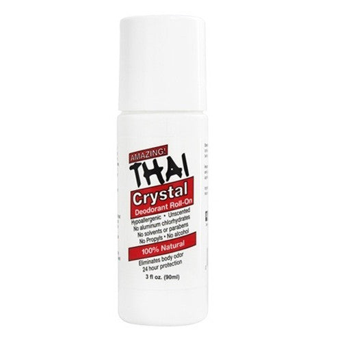 Thai Deodorant Stone Thai Crystal Mist Roll On Deodorant, 3 oz