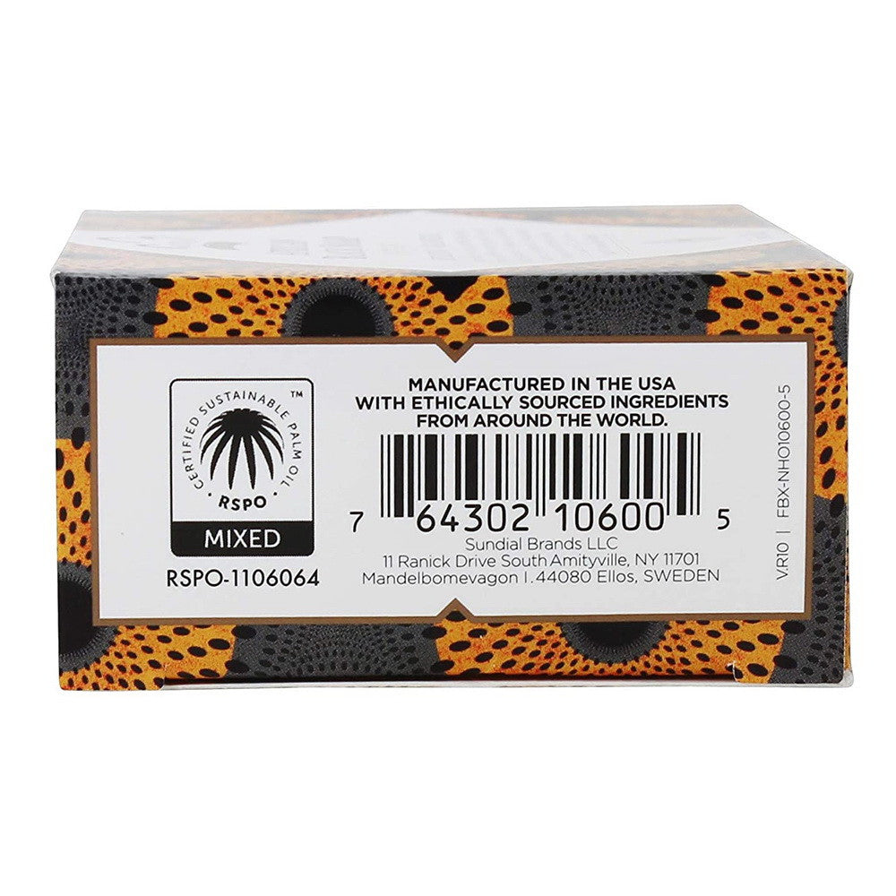 Nubian Heritage African Black Soap Detoxifying and Balancing Bar Soap, 5 Oz
