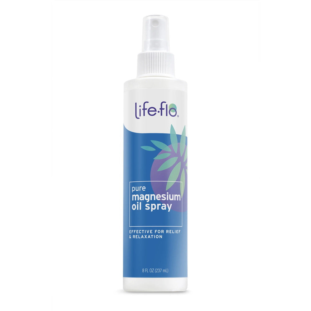 Life Flo Pure Magnesium Oil for Relief and Relaxation, 8 Oz