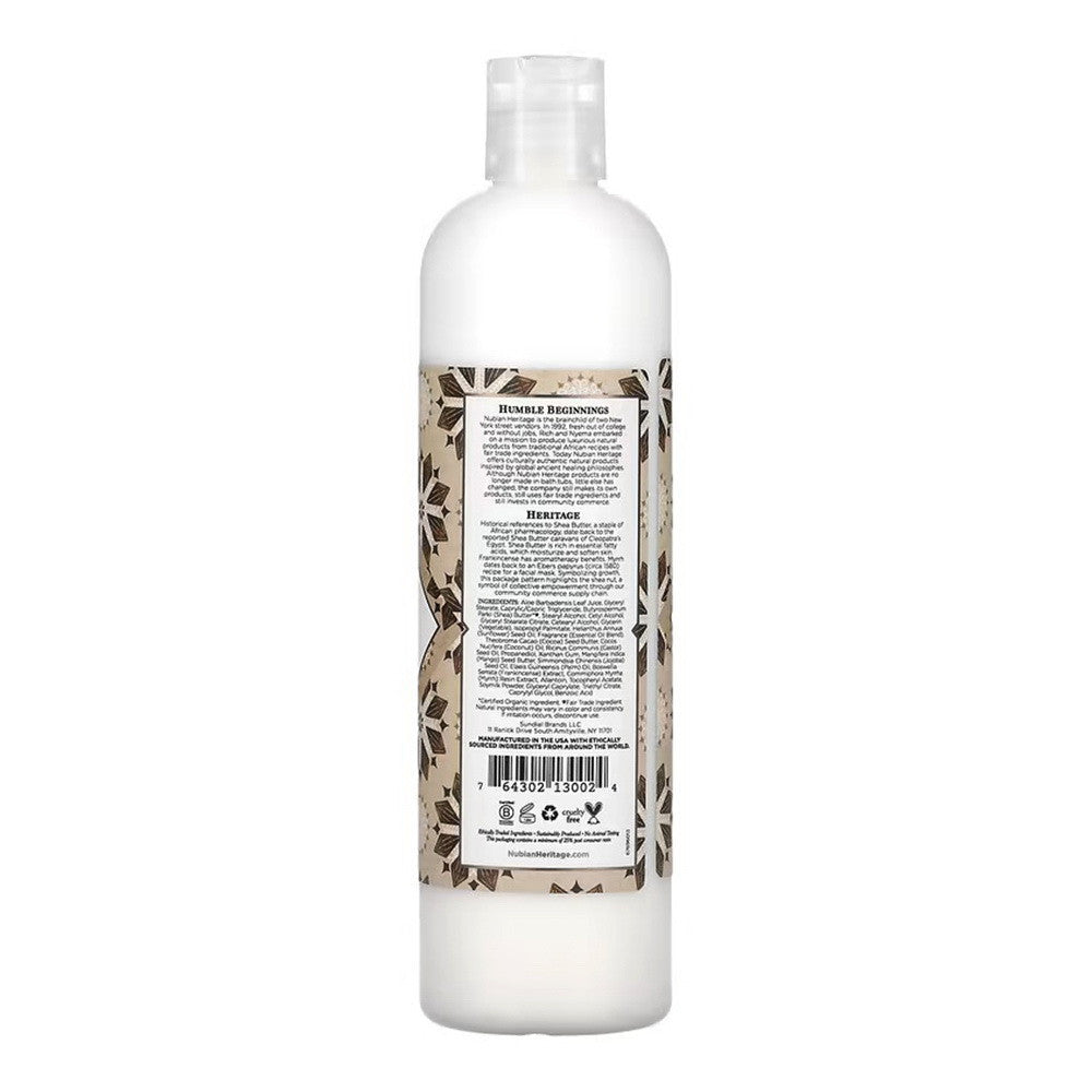 Nubian Heritage Raw Shea Butter Body Lotion, 13 Oz