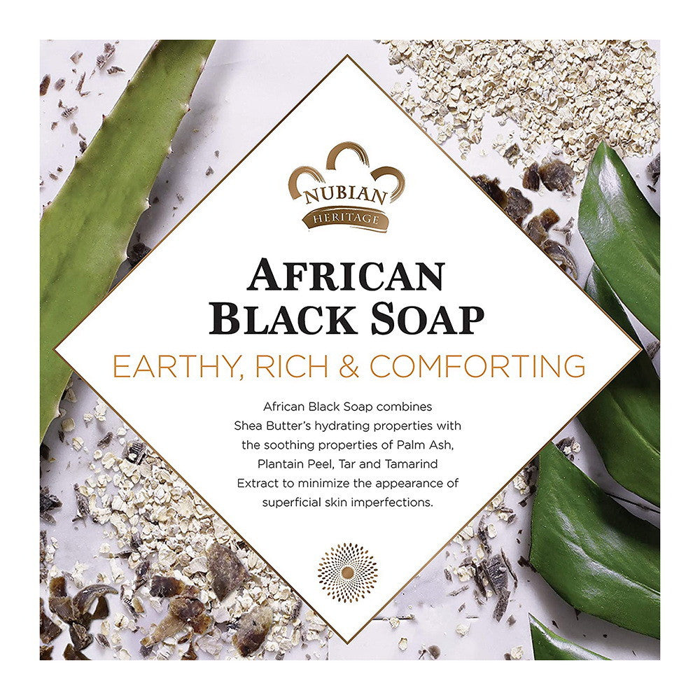 Nubian Heritage African Black Soap Body Lotion - 13 Oz